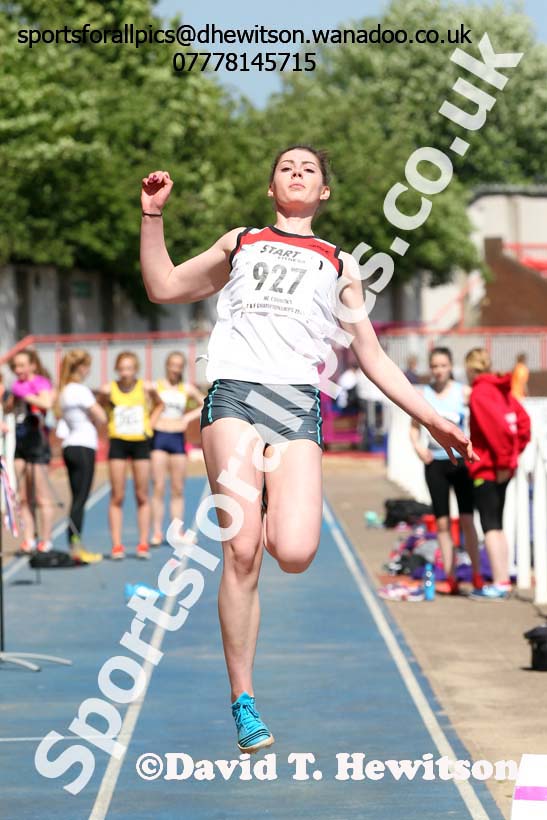 Womens under-20s, North East Track and Field Champs., Gateshead. Photo: David T. Hewitson/Sports for All Pics